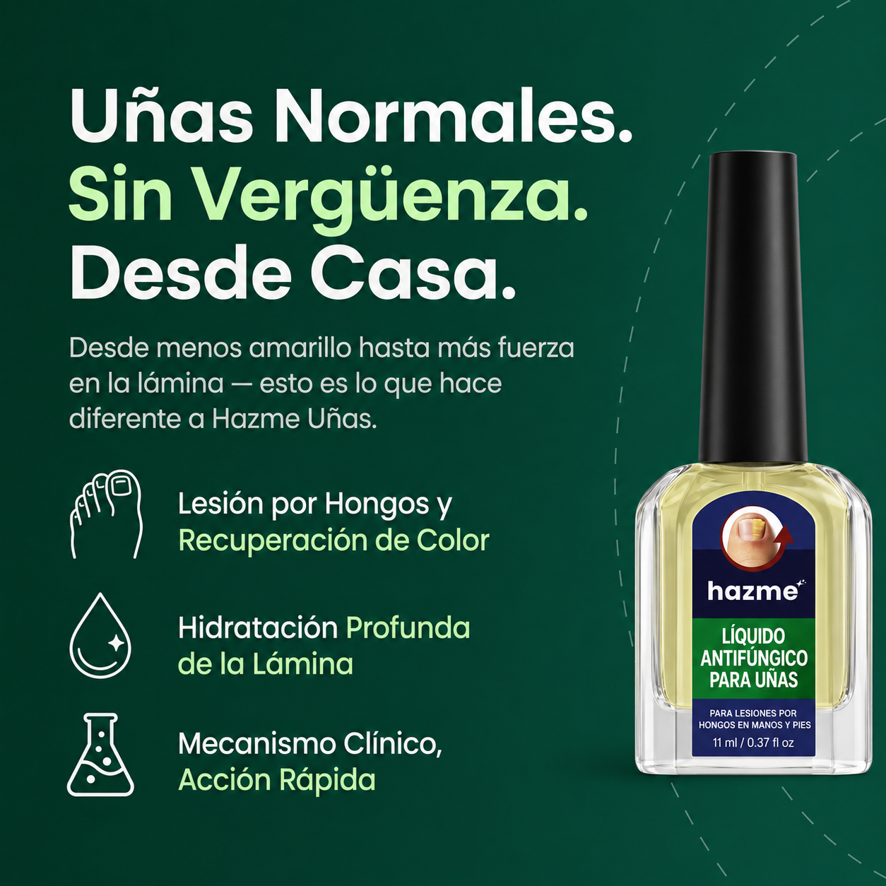Hazme® Uñas | Recupera El Color y La Fuerza