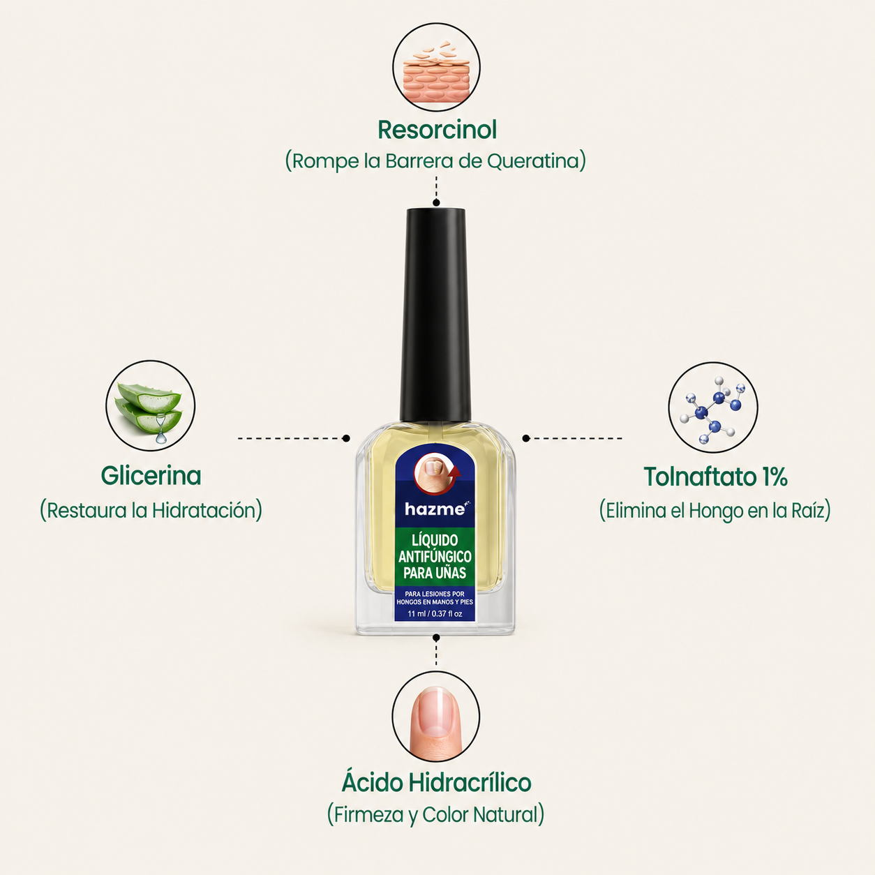 Hazme® Uñas | Recupera El Color y La Fuerza
