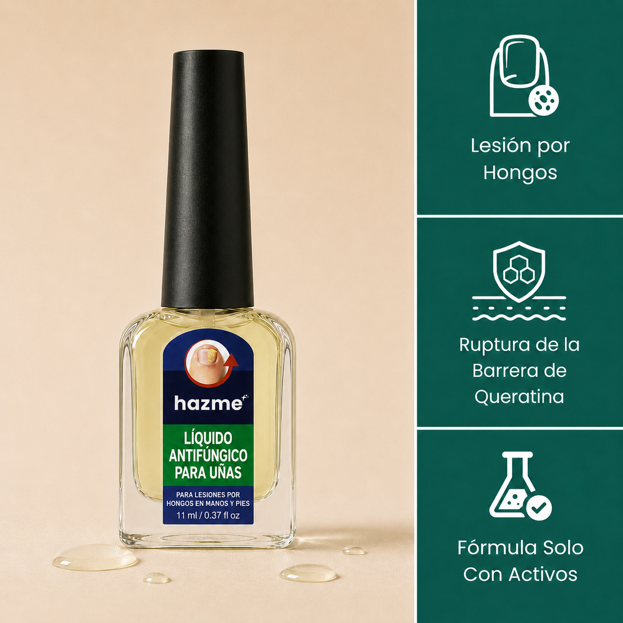 Hazme® Uñas | Recupera El Color y La Fuerza