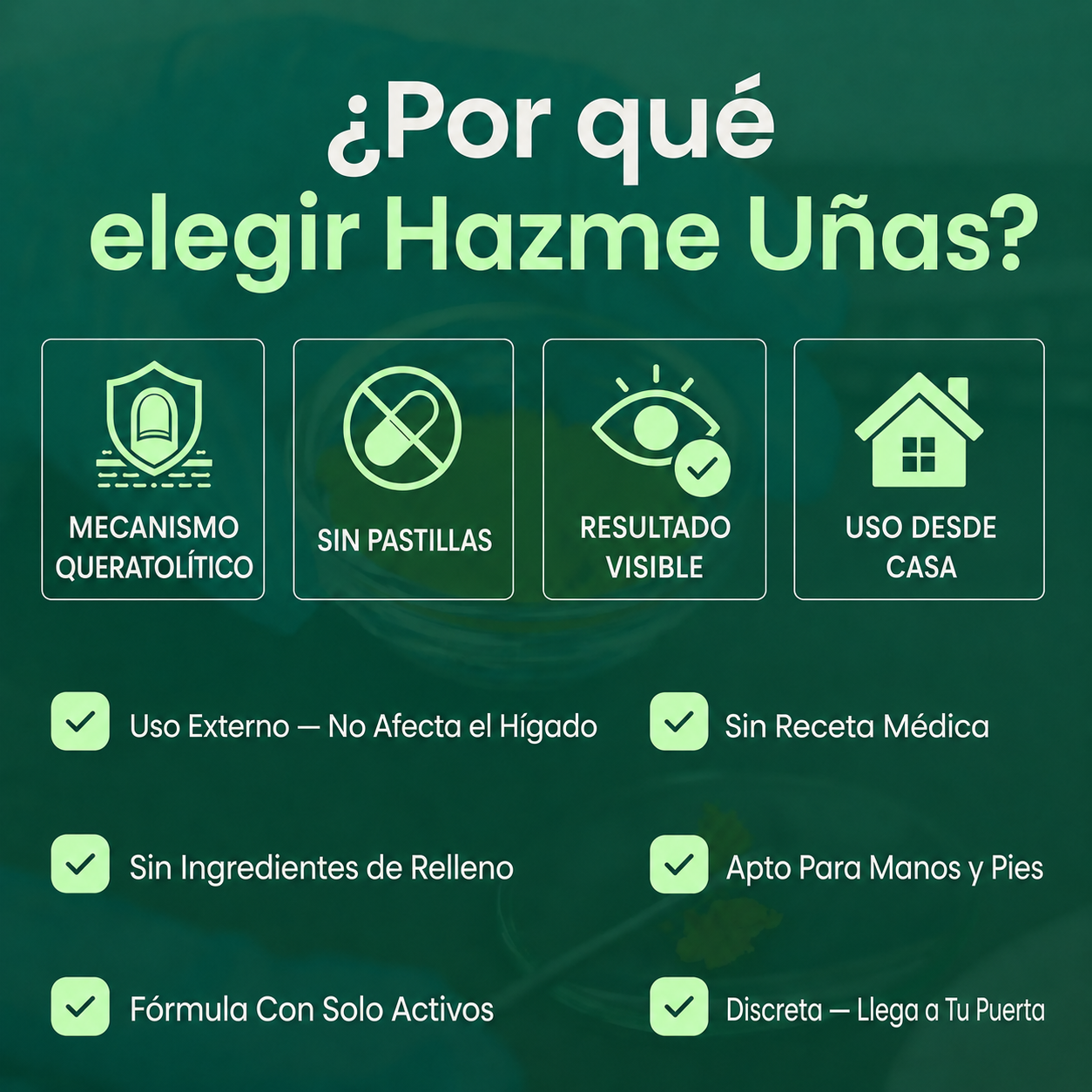 Hazme® Uñas | Recupera El Color y La Fuerza