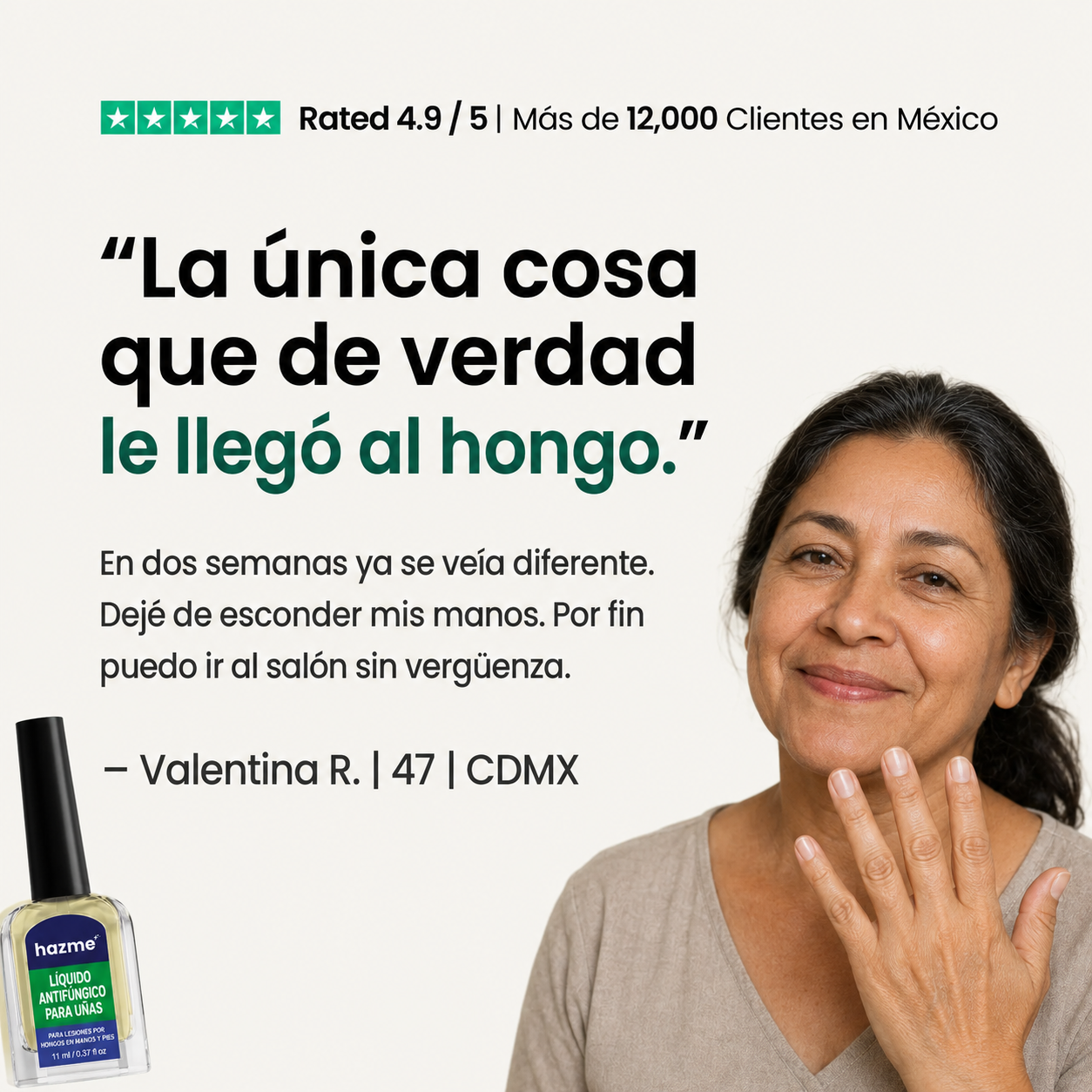 Hazme® Uñas | Recupera El Color y La Fuerza